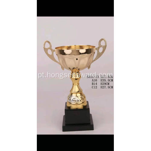 Troféu de metal